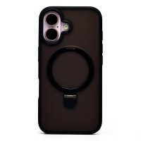 Чехол-накладка для Apple iPhone 16 (черный) - SM088 SafeMag