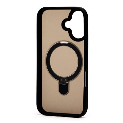 Чехол-накладка для Apple iPhone 16 (черный) - SM088 SafeMag