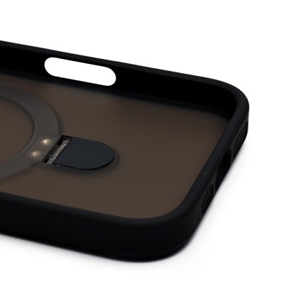 Чехол-накладка для Apple iPhone 16 (черный) - SM088 SafeMag