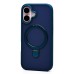 Чехол-накладка для Apple iPhone 16 (темно-синий) - SM088 SafeMag