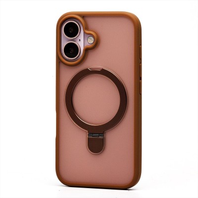 Чехол-накладка для Apple iPhone 16 (золотой) - SM088 SafeMag