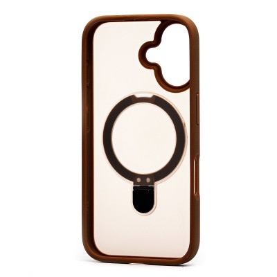 Чехол-накладка для Apple iPhone 16 (золотой) - SM088 SafeMag