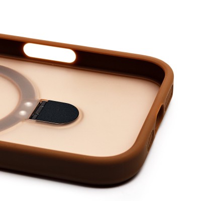 Чехол-накладка для Apple iPhone 16 (золотой) - SM088 SafeMag
