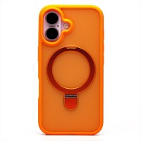 Чехол-накладка для Apple iPhone 16 (оранжевый) - SM088 SafeMag