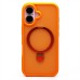 Чехол-накладка для Apple iPhone 16 (оранжевый) - SM088 SafeMag