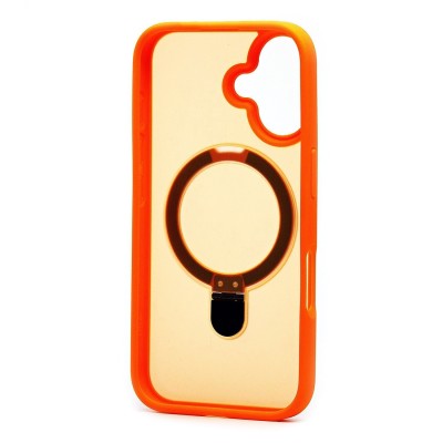 Чехол-накладка для Apple iPhone 16 (оранжевый) - SM088 SafeMag