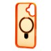 Чехол-накладка для Apple iPhone 16 (оранжевый) - SM088 SafeMag
