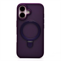 Чехол-накладка для Apple iPhone 16 (фиолетовый) - SM088 SafeMag