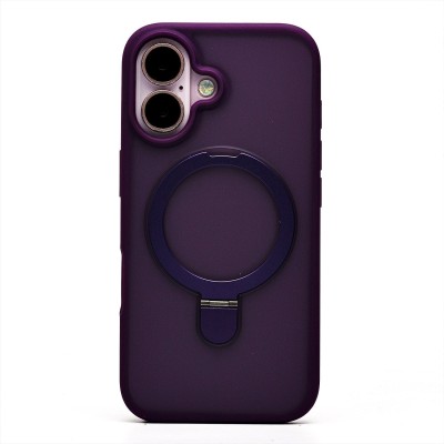 Чехол-накладка для Apple iPhone 16 (фиолетовый) - SM088 SafeMag