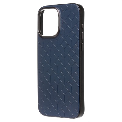 Чехол-накладка для Apple iPhone 15 Pro Max (синий) - SM089 SafeMag экокожа