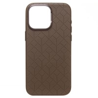 Чехол-накладка для Apple iPhone 15 Pro Max (глиняный) - SM089 SafeMag экокожа