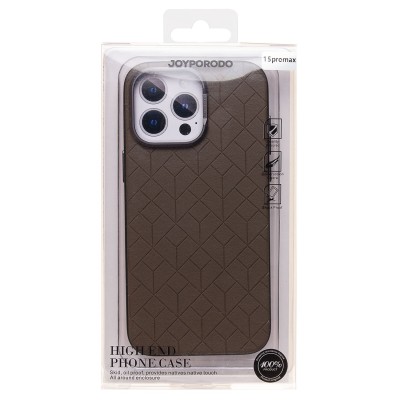 Чехол-накладка для Apple iPhone 15 Pro Max (глиняный) - SM089 SafeMag экокожа