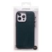 Чехол-накладка для Apple iPhone 15 Pro Max (зеленый) - SM089 SafeMag экокожа
