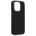 Чехол-накладка для Apple iPhone 15 Pro (черный) - SM089 SafeMag экокожа