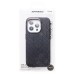 Чехол-накладка для Apple iPhone 15 Pro (черный) - SM089 SafeMag экокожа