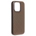Чехол-накладка для Apple iPhone 15 Pro (глиняный) - SM089 SafeMag экокожа