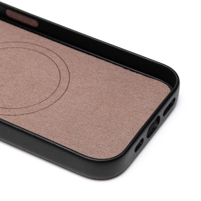 Чехол-накладка для Apple iPhone 15 Pro (глиняный) - SM089 SafeMag экокожа