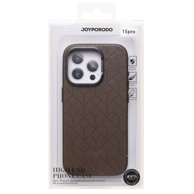 Чехол-накладка для Apple iPhone 15 Pro (глиняный) - SM089 SafeMag экокожа