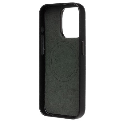Чехол-накладка для Apple iPhone 15 Pro (зеленый) - SM089 SafeMag экокожа