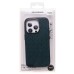Чехол-накладка для Apple iPhone 15 Pro (зеленый) - SM089 SafeMag экокожа