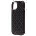 Чехол-накладка для Apple iPhone 15 (черный) - SM089 SafeMag экокожа