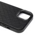 Чехол-накладка для Apple iPhone 15 (черный) - SM089 SafeMag экокожа