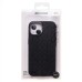 Чехол-накладка для Apple iPhone 15 (черный) - SM089 SafeMag экокожа