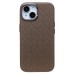 Чехол-накладка для Apple iPhone 15 (глиняный) - SM089 SafeMag экокожа