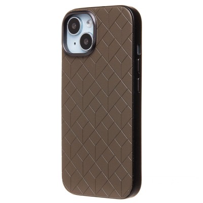 Чехол-накладка для Apple iPhone 15 (глиняный) - SM089 SafeMag экокожа