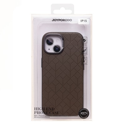 Чехол-накладка для Apple iPhone 15 (глиняный) - SM089 SafeMag экокожа