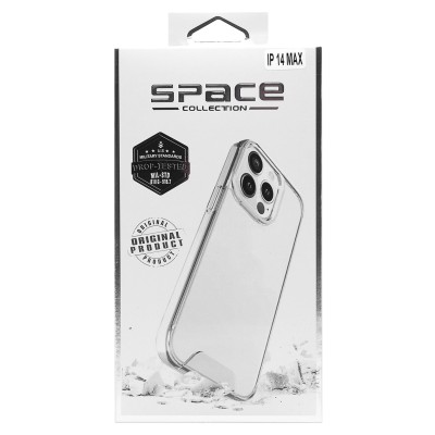 Чехол-накладка для Apple iPhone 14 Plus (прозрачный) - Space Чехол-накладка для Apple iPhone 14 Plus (прозрачный) - Space
