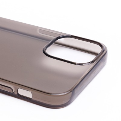Чехол-накладка для Apple iPhone 12 (черный) - Ultra Slim