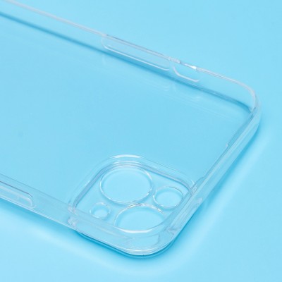 Чехол-накладка для Apple iPhone 15 Plus (прозрачный) - Ultra Slim