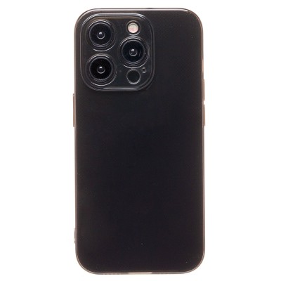 Чехол-накладка для Apple iPhone 15 Pro (черный) - Ultra Slim