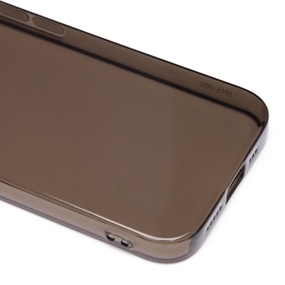 Чехол-накладка для Apple iPhone 15 Pro (черный) - Ultra Slim