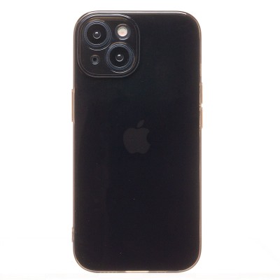 Чехол-накладка для Apple iPhone 15 (черный) - Ultra Slim