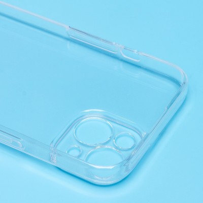 Чехол-накладка для Apple iPhone 15 (прозрачный) - Ultra Slim