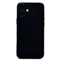 Чехол-накладка для Apple iPhone 16 Plus (черный) - Ultra Slim