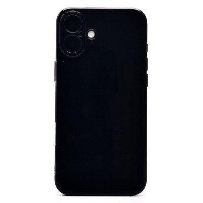 Чехол-накладка для Apple iPhone 16 Plus (черный) - Ultra Slim