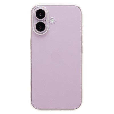 Чехол-накладка для Apple iPhone 16 (прозрачный) - Ultra Slim