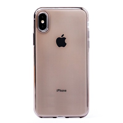 Чехол-накладка для Apple iPhone XS (черный) - Ultra Slim
