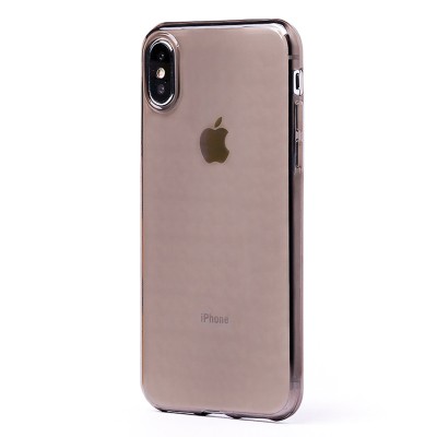 Чехол-накладка для Apple iPhone X (черный) - Ultra Slim