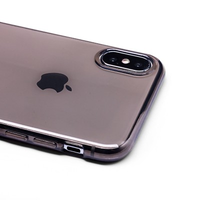 Чехол-накладка для Apple iPhone X (черный) - Ultra Slim