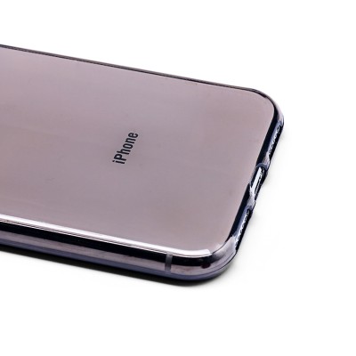 Чехол-накладка для Apple iPhone X (черный) - Ultra Slim