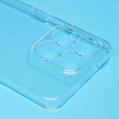 Чехол-накладка для Honor X8a (прозрачный) - Ultra Slim