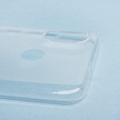 Чехол-накладка для Huawei P Smart 2019 (прозрачный) - Ultra Slim