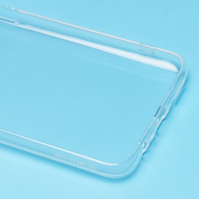 Чехол-накладка для Huawei Honor X7a (прозрачный) - Ultra Slim