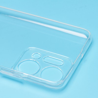 Чехол-накладка для Huawei Honor X7a (прозрачный) - Ultra Slim