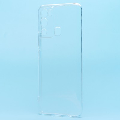 Чехол-накладка для Infinix HOT 12i (прозрачный) - Ultra Slim