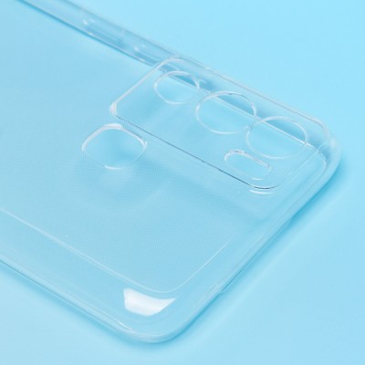 Чехол-накладка для Infinix HOT 12i (прозрачный) - Ultra Slim